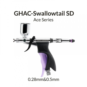 Gaahleri 43011 Airbrush GHAC-Swallowtail SD 0,28 & 0,5 mm - Ace Series 