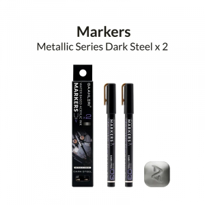 Gaahleri 45022 Dark Steel Marker - 2 pcs 