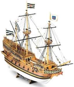 Galleon Roter Lowe - Mamoli MV19 - wooden ship model kit 