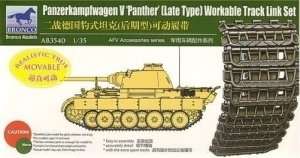 Panzerkampfwagen V Panther Workable Track Link Set 1:35