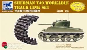 Sherman T49 Workable Track Link Set 1:35