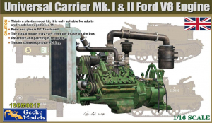 Gecko Models 16GM0017 Universal Carrier Mk.I & II Ford V8 Engine 1/16