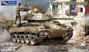 Gecko Models 16GM0038 M24 Chaffee US Light Tank WWII Version 1/16