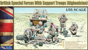 Gecko Models 35GM0023 British Special Forces With Support Troops (Afghanistan) 1/35 