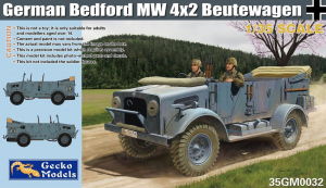 Gecko Models 35GM0032 German Bedford MW 4X2 Beutewagen 1/35