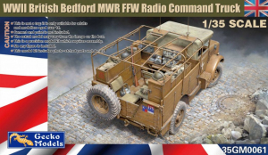 Gecko Models 35GM0061 British Bedford MWR FFW Radio Command Truck 1/35