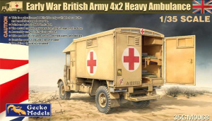 Gecko Models 35GM0068 Early War Austin K2Y Heavy Ambulance 1/35 