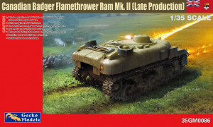 Gecko Models 35GM0086 Canadian Badger Flamethrower RAM Mk.II Late Production