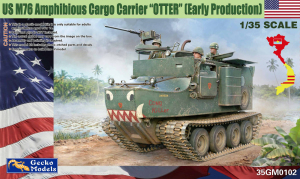 Gecko Models 35GM0102 US M76 Amphibious Cargo Carrier Otter Early Production 1/35