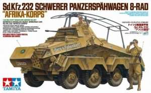 German 8-Wheeled Heavy Armored Car Sd.Kfz.232. Africa-Corps
