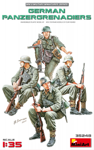 German Panzergrenadiers MiniArt 35248 figurki w skali 1:35 