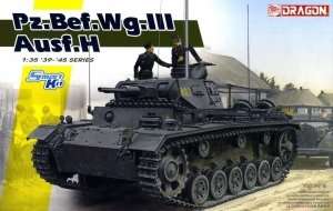 Dragon 6844 German Tank Pz.Bef.Wg.III ausf.H in scale 1-35