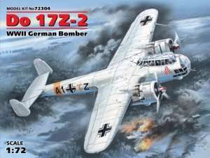 German bomber Dornier Do 17Z-2 ICM 72304