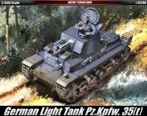 German light tank Pz.Kpfw 35(t) model Academy 13280 1:35
