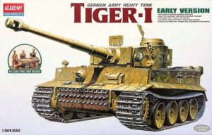 German tank Tiger I early model Academy 13264 1:35 