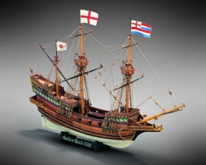 Golden Hind - Mamoli MV30- wooden ship model kit