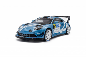 Gotowy model Alpine A110 RGT+ 15 R.Astier/D.Giraudet Rallye Du Mont Blanc 2024 Blue 1/18 - Solido 1801631 