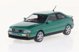 Gotowy model Audi 80 (S2) Turbo Coupe 1994 Green 1/43 Solido 4312209