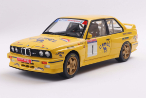 Gotowy model BMW E30 M3 Gr.A Yellow 1 J.M.Ponce/J.C.Deniz Rally Principe De Austurias 1992 1/18 - Solido 1801528 