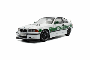Die Cast BMW E36 M3 Coupe Drift Police White 1991 1/18 - Solido 1803915