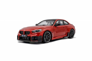 Die Cast BMW M2 (G87) w/M Performance Parts Toronto Red Metallised 2024 1/18 - Solido 1812902