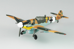 Gotowy model Bf109G-2 III/JG53 Tunisia 1943 Easy Model 37252