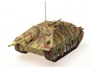 Die cast model Hetzer Early Panzerstahl 88035 in 1-72