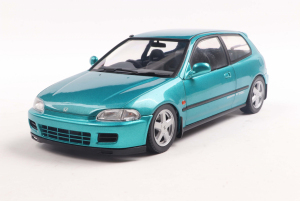 Die Cast Honda Civic (EG6) Aztec Green Pearl 1991 1/18 - Solido 1810405 