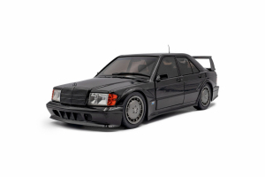 Die Cast Mercedes-Benz 190 (W201) Evo II Black 1990 1/18 - Solido 1801012