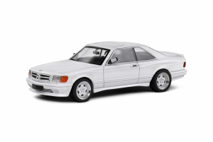 Gotowy model Mercedes Benz S-Class 560Sec Amg (C126) Wide Body 1990 White 1/43 Solido 4310904 