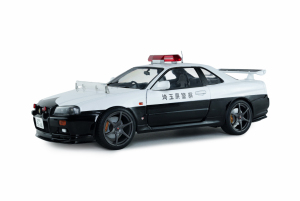 Gotowy model NISSAN  SKYLINE 34 GT-R (BNR34) JAPAN POLICE 2019  1/18 Solido 1804317
