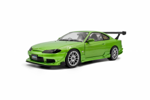 Die Cast Nissan Silvia S15 Spec-R Aero Green 1999 1/18 - Solido 1812203 