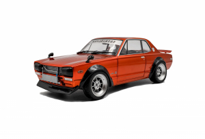 Die Cast Nissan Skyline (C10) Hakosuka Orange Metallic 1970 1/18 - Solido 1813003