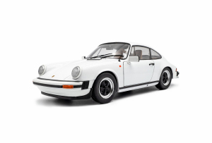 Die Cast Porsche 911 (930) 3,0 SC White 1974 1/18 - Solido 1802610 