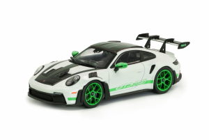Die Cast Porsche 911 (992) GT3 RS Tribute to Carrera RS Package White w/Green 2023 1/43 - Solido 4314801
