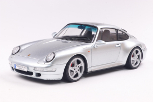 Gotowy model Porsche 911 (993) 4S Polar Silver 1996 1/18 - Solido 1810103 