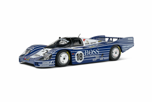 Die Cast Porsche 956LH 2.6L Twin Turbo Team Obermaier Racing Boss No 18 24H Le Mans 1983 1/18 - Solido 1805507 