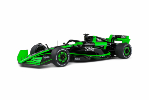 Gotowy model SAUBER  Bolid F-1 C44 TEAM STAKE KICK PRESENTATION SEASON 2024 - N 77 VALTTERI BOTTAS - N 24 ZHOU GUANYU  1/18 Solido 1811104 