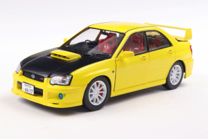 Gotowy model Subaru Impreza WRX STI Streetfighters Yellow 2003 1/18 - Solido 1812302 