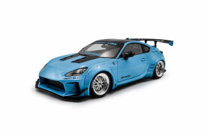 Gotowy model Toyota GR86 LBWK Body Kit Baby Blue 2024 1/18 - Solido 1813601 