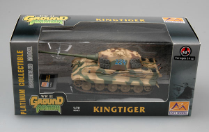 Die Cast tank model King Tiger Abt.501 Easy Model 36294
