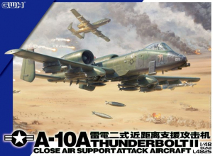 Great Wall Hobby L4825 A-10A Thunderbolt II Close Air Support Attack Aircraft 1/48