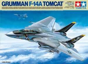 Fighter Grumman F14A Tomcat in scale 1-48 Tamiya 61114
