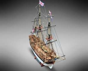 HMS Bounty - Mamoli MV52 - wooden ship model kit
