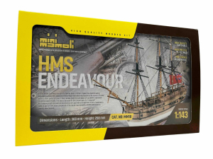 HMS Endeavour - Mamoli MM18 - wooden ship model kit