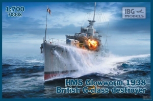 HMS Glowworm 1938 British G-class destroyer IBG 70008 