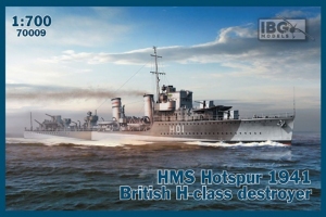 HMS Hotspur 1941 British H-class destroyer IBG 70009