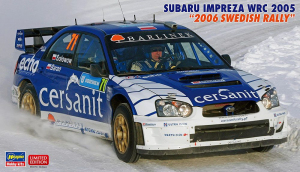 Hasegawa 20707 Subaru Impreza WRC 2005 - 2006 Swedish Rally 1/24