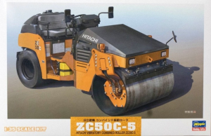 Hitachi Vibratory Combined Roller ZC50C-5 model Hasegawa 66002 in 1-35