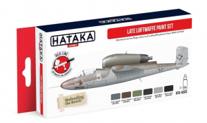 Late Luftwaffe Paint Set Hataka AS03 6x17ml